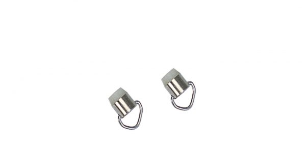 Kit 2 coulisseaux Inox Insonorisé