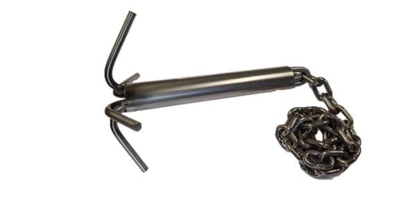 Kit Grappin + chaine inox (50 cm)