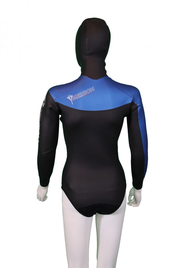 VESTE CAGOULE FEMME FREEDIVING 1.5 mm – Image 2