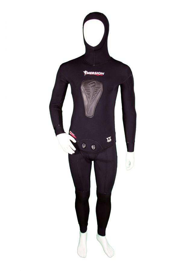 VESTE CAGOULE HOMME SERIOLE STRECHY 7 mm BLACK – Image 6