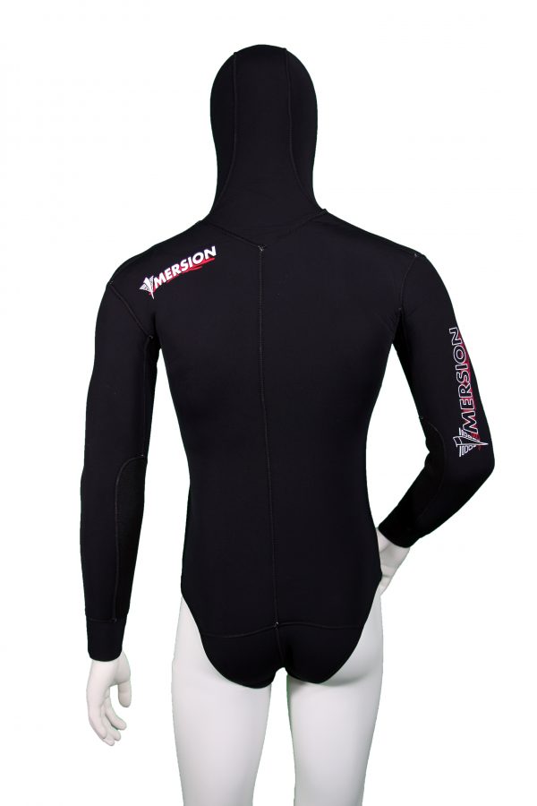 VESTE CAGOULE HOMME SERIOLE STRECHY 5 mm BLACK – Image 2