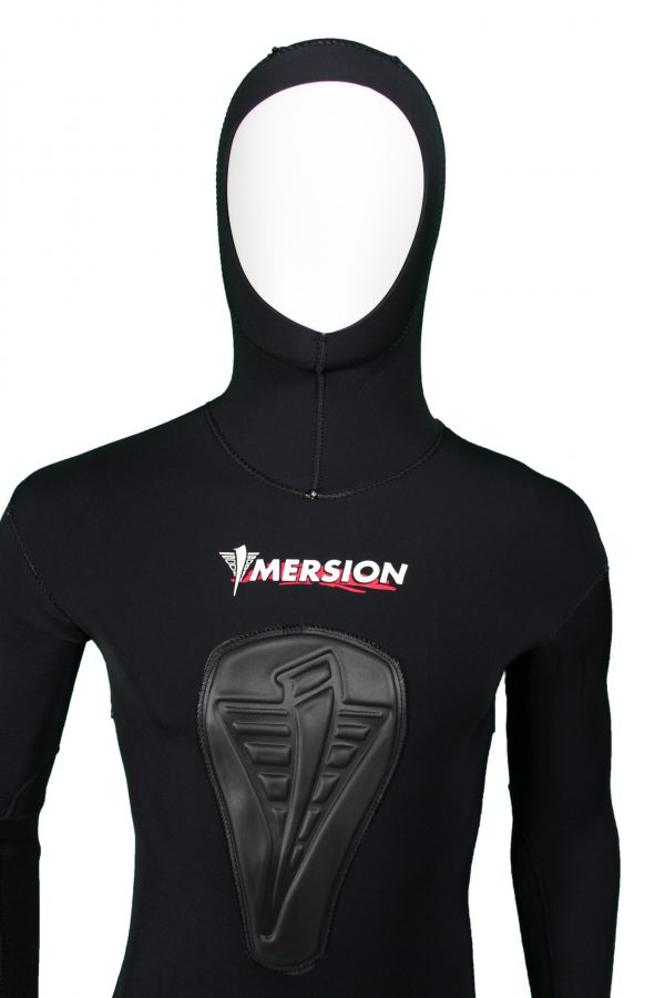 VESTE CAGOULE HOMME SERIOLE STRECHY 7 mm BLACK – Image 3