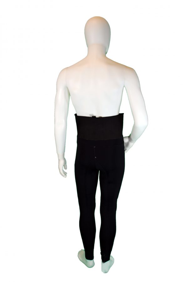 PANTALON HOMME STANDARD SERIOLE STRECHY 7 mm BLACK – Image 2