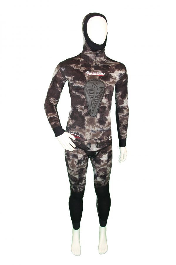 VESTE CAGOULE HOMME SERIOLE STRECHY 5 mm CAMO BLACK – Image 7