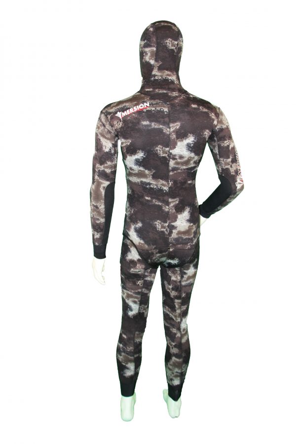 VESTE CAGOULE HOMME SERIOLE STRECHY 5 mm CAMO BLACK – Image 8